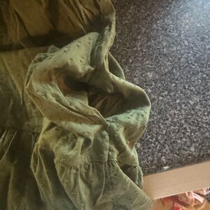 Old Navy Green Midi Dress